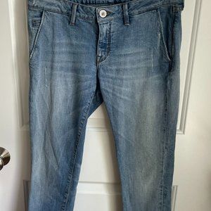 Haikure ~ Low Rise Skinny Distressed Jeans